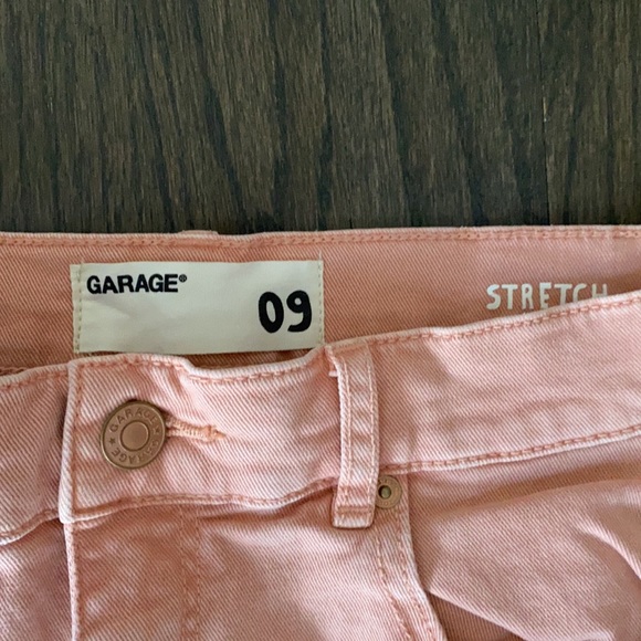 Garage peach jean shorts - Picture 2 of 4